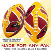 Picture of Franklin Sports NFL Arizona Cardinals Football - Youth Football - Mini 8.5" Rubber Football - Perfect for Kids - Team Logos and Colors!