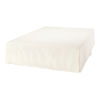 Picture of Amazon Basics - Lightweight Pleated Bed Skirt, Full, Off White, Solid