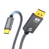 Picture of Dbilida VESA Certified 8K USB C to DisplayPort 1.4 Cable 6.6 ft, Support 8K@60Hz, 4K@240Hz 165Hz, 2K@240Hz, [Thunderbolt 4/3 Compatible] 32.4Gbps for iPhone 15/Plus/Pro/Pro Max, MacBook Pro M1 M2,etc