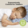 Picture of Toddler Pillow with Pillowcase - 13x18 My Little Dreamy Pillow, Organic Cotton Toddler Pillows for Sleeping, Kids Pillow, Travel Pillows, Mini Pillow, Nursery Pillow, Toddler Bed Pillow (Patrol)