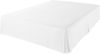 Picture of Amazon Basics Lightweight Pleated Bed Skirt, Full, Bright White, Solid