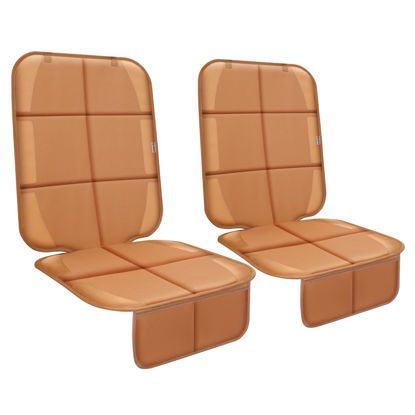 Picture of Meolsaek Car Seat Protector for Child Car Seat, 600D Fabric Carseat Seat Protectors with Non-Slip Backing, Waterproof Seat Covers for Car with Thick Pad Back Seat Cover for Kids