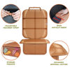 Picture of Meolsaek Car Seat Protector for Child Car Seat, 600D Fabric Carseat Seat Protectors with Non-Slip Backing, Waterproof Seat Covers for Car with Thick Pad Back Seat Cover for Kids