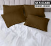 Picture of Utopia Bedding Standard Pillow Cases - 4 Pack - Envelope Closure - Soft Brushed Microfiber Fabric - Shrinkage and Fade Resistant Pillow Covers Standard Size 20 X 26 Inches (Standard, Mocha)