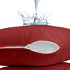 Picture of Utopia Bedding Waterproof Zippered Pillow Encasement (2 Pack) King Red - Bed Bug Proof Pillow Encasement 20 x 38 Inches