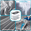 Picture of Lunsing Full Size Mattress Protector - Waterproof, Breathable, Quilted, 6-16 Inches Deep Pocket, Grey