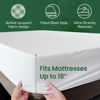 Picture of SafeRest Sleepure 100% Waterproof Full Size Quilted Mattress Protector - Viscose Derived from Bamboo - Fitted with Stretchable Pockets - Machine Washable Cotton Mattress Cover for Bed