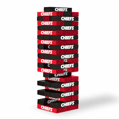 Picture of Wild Sports NFL Kansas City Chiefs Table Top Stackers 3" x 1" x .5", Team Color