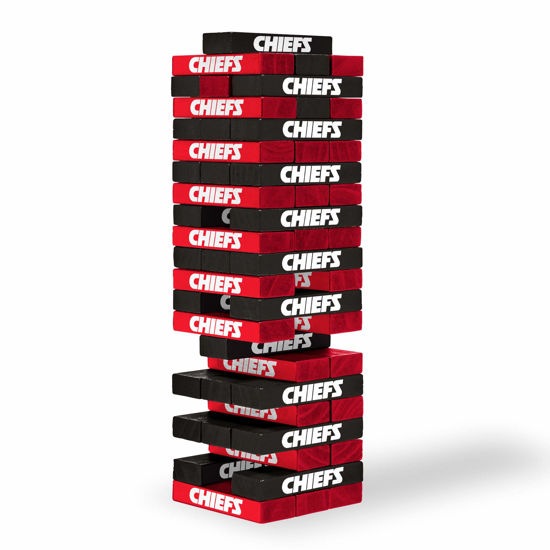 Picture of Wild Sports NFL Kansas City Chiefs Table Top Stackers 3" x 1" x .5", Team Color