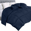 Picture of Utopia Bedding Comforter Duvet Insert, Quilted Comforter with Corner Tabs, Box Stitched Down Alternative Comforter Queen (Navy)