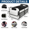 Picture of Deosk Car Trunk Organzier and Storage with 6 Big Pocket,Car Accessories for Women/Men 70L Waterproof Polyester Trunk Organzier for Car/SUV/Minivan/Truck(Large, Beige)