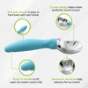 Picture of Spring Chef Ice Cream Scoop with Soft Grip Handle, Professional Heavy Duty Sturdy Scooper, Premium Kitchen Tool for Cookie Dough, Gelato, Sorbet, Aqua Sky