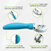 Picture of Spring Chef Ice Cream Scoop with Comfortable Handle, Professional Heavy Duty Sturdy Scooper, Premium Kitchen Tool for Cookie Dough, Gelato, Sorbet, Teal