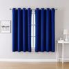 Picture of ChrisDowa Grommet Blackout Curtains for Bedroom and Living Room - 2 Panels Set Thermal Insulated Room Darkening Curtains (Royal Blue, 52W x 54L)