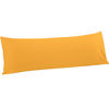 Picture of FLXXIE Body Pillow Cover - Super Soft Microfiber 20x54 Body Pillow Case - Envelope Closure, Wrinkle, Stain Resistant Ginger Yellow Body Pillow Cover, 20x54, Ginger Yellow
