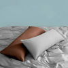 Picture of FLXXIE Body Pillow Cover - Super Soft Microfiber 20x54 Body Pillow Case - Envelope Closure, Wrinkle, Stain Resistant Brown Body Pillow Cover, 20x54, Brown