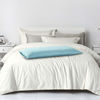 Picture of FLXXIE Body Pillow Cover - Super Soft Microfiber 20x54 Body Pillow Case - Envelope Closure, Wrinkle, Stain Resistant Aqua Body Pillow Cover, 20x54, Aqua