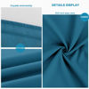Picture of FLXXIE Microfiber Pillow Cases Standard Size, Soft Pillowcases with Envelope Closure, Wrinkle, Stain Resistant Pillow Covers, 20x26, Teal