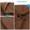 Picture of FLXXIE 2 Pack Microfiber King Pillow Cases, 1800 Super Soft Pillowcases with Envelope Closure, Wrinkle, Fade and Stain Resistant Pillow Covers, 20x36, Brown