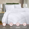 Picture of Utopia Bedding Comforter Duvet Insert, Quilted Comforter with Corner Tabs, Box Stitched Down Alternative Comforter Twin XL (White)