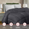 Picture of Utopia Bedding Comforter Duvet Insert, Quilted Comforter with Corner Tabs, Box Stitched Down Alternative Comforter Queen (Grey)