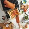 Picture of KitchenAid Ribbed Soft Silicone Oven Mitt 2-Pack Set, Honey, 7.5"x13"