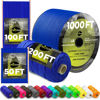 Picture of TECEUM Paracord Type III 550 Simple Blue - 200 ft - 4mm - Tactical Rope MIL-SPEC - Outdoor para Cord - Camping Hiking Fishing Gear - EDC Parachute Cord - Strong Survival Rope 001