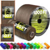 Picture of TECEUM Paracord Type III 550 Copper Brown - 200 ft - 4mm - Tactical Rope MIL-SPEC - Outdoor para Cord - Camping Hiking Fishing Gear - EDC Parachute Cord - Strong Survival Rope 015