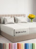 Picture of Extra Deep Cal King Sheet Set - 6 Piece Breathable & Cooling Sheets - Hotel Luxury Bed Sheets Set - Easy Fit - Soft, Wrinkle Free & Comfy Sheets Set - Beige Striped Sheet Set with Extra Deep Pockets