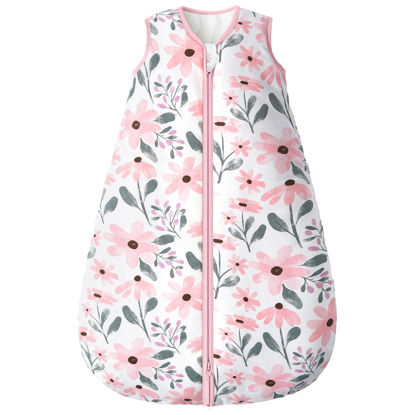 Picture of Yoofoss Baby Sleep Sack 12-18 Months, TOG 2.5 Baby Wearable Blanket with 2-Way Zipper, 100% Cotton Fabric Winter Newborn Sleeping sack, Warm Soft Comfy(Large)