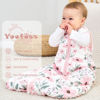 Picture of Yoofoss Baby Sleep Sack 12-18 Months, TOG 2.5 Baby Wearable Blanket with 2-Way Zipper, 100% Cotton Fabric Winter Newborn Sleeping sack, Warm Soft Comfy(Large)