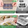 Picture of Large Ice Cube Tray for Whiskey: FDDBI Big Square Ice Cube Maker for Cocktail - 3Pack Silicone Old Fashioned Ice Cube Trays - 2inch Huge Cubed Ice Trays for Whisky