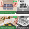 Picture of Large Ice Cube Tray for Whiskey: FDDBI Big Square Ice Cube Maker for Cocktail - 3Pack Silicone Old Fashioned Ice Cube Trays - 2inch Huge Cubed Ice Trays for Whisky
