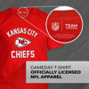 Picture of Team Fan Apparel NFL Adult Gameday T-Shirt - Cotton Blend - Tagless - Semi-Fitted - Unleash Your Team Spirit During Game Day (Kansas City Chiefs - Red, Adult X-Large)