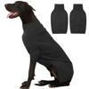 Picture of IECOii Extra-Large Dog Sweater 5XL,Christmas Dog Sweaters for Extra Large Dogs Girl Boy,Turtleneck Knitted Knitwear Easy On Doggie Sweatshirt Dog Sweater for Doberman,Great Dane(Grey,XXXXXL)