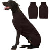 Picture of IECOii Extra-Large Dog Sweater 5XL,Christmas Dog Sweaters for Extra Large Dogs Girl Boy,Turtleneck Knitted Knitwear Easy On Doggie Sweatshirt Dog Sweater for Doberman,Great Dane(Brown,XXXXXL)