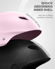 Picture of OutdoorMaster Kelvin Ski Helmet - Snowboard Helmet for Men, Women & Youth (Matte Pink,S)