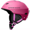 Picture of OutdoorMaster Kelvin Ski Helmet - Snowboard Helmet for Men, Women & Youth (Pink,XL)
