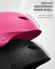 Picture of OutdoorMaster Kelvin Ski Helmet - Snowboard Helmet for Men, Women & Youth (Pink,XL)