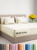 Picture of Extra Deep Full Sheet Set - 6 Piece Breathable & Cooling Sheets - Hotel Luxury Bed Sheets Set - Easy & Secure Fit - Soft, Wrinkle Free & Comfy Sheets Set - Off White Sheet Set with Extra Deep Pockets
