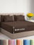 Picture of Extra Deep Split King Sheet Set - 7 Piece Breathable & Cooling Sheets - Hotel Luxury Bed Sheets Set - Easy & Secure Fit - Soft, Wrinkle Free & Comfy Sheets Set - Brown Sheet Set w/Extra Deep Pockets