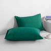 Picture of NTBAY Queen Pillowcase Set - 4 Pack Brushed Microfiber 20x30 Pillowcases - Soft, Wrinkle-Free, Fade-Resistant, Stain-Resistant, Dark Green Pillowcases with Envelope Closure - 20x30 Inches, Dark Green