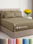 Picture of Extra Deep Cal King Sheet Set - 6 Piece Breathable & Cooling Sheets - Hotel Luxury Bed Sheets Set - Easy & Secure Fit - Soft, Wrinkle Free & Comfy Sheets Set - Khaki Sheet Set with Extra Deep Pockets