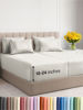 Picture of Extra Deep Full Sheet Set - 6 Piece Breathable and Cooling Sheets - Hotel Luxury Bed Sheets Set - Easy Fit - Soft, Wrinkle Free and Comfy Sheets Set - Beige Striped Sheet Set with Extra Deep Pockets