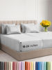 Picture of Extra Deep Full Sheet Set - 6 Piece Breathable and Cooling Sheets - Hotel Luxury Bed Sheets Set - Easy Fit - Soft, Wrinkle Free and Comfy Sheets Set - Grey Striped Sheet Set with Extra Deep Pockets