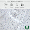 Picture of California Design Den Floral Sheets Pattern King Sheet Set - Luxury 400 Thread Count 100% Cotton Sheets, Deep Pocket King Sheets & Pillowcase Set (Blooming Meadows)