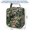 Picture of FlowFly Kids Lunch box Insulated Soft Bag Mini Cooler Back to School Thermal Meal Tote Kit for Girls, Boys, Forest
