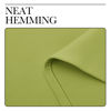 Picture of NICETOWN Room Darkening Window Panels - Fresh Green Thermal Insulated Curtains 95 inches Length for Christmas Bedroom (42 inches Width, Double Pieces)