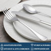 Picture of 24 Piece Dinner Forks Set, Food-Grade Stainless Steel Silverware Forks, Cutlery Forks, Metal Forks for Home, Kitchen or Restaurant, Mirror Polished, Dishwasher Safe - 8 Inch