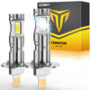 Picture of FAHREN 2024 Upgraded H1 Bulb, 1:1 Mini Size H1 Fog Light Bulbs, Plug and Play No Adapter Required Non-Polarity, Super Bright 6500K, IP68 Waterproof Pack of 2
